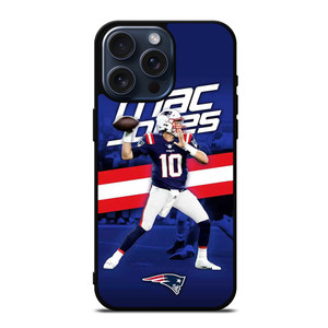 MAC JONES NEW ENGLAND PATRIOT FOOTBALL iPhone 15 Pro Max Case Cover MAC JONES NEW ENGLAND PATRIOT FOOTBALL iPhone 15 Pro Max Case Cover