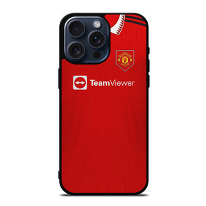 MANCHESTER UNITED JERSEY 2022-23 iPhone 15 Pro Max Case Cover MANCHESTER UNITED JERSEY 2022-23 iPhone 15 Pro Max Case Cover