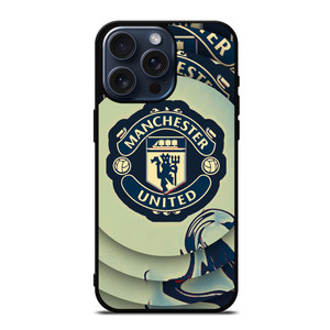 MANCHESTER UNITED LOGO SOCCER iPhone 15 Pro Max Case Cover