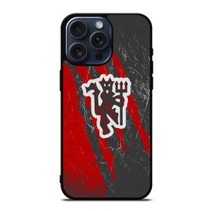 MANCHESTER UNITED RED DEVILS iPhone 15 Pro Max Case Cover MANCHESTER UNITED RED DEVILS iPhone 15 Pro Max Case Cover