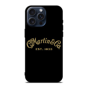 MARTIN AND CO GUITAR LOGO iPhone 15 Pro Max Case Cover