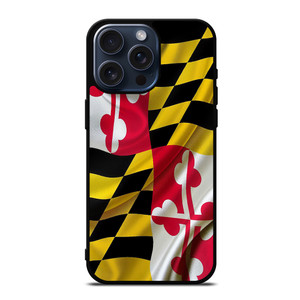 MARYLAND STATES FLAG iPhone 15 Pro Max Case Cover MARYLAND STATES FLAG iPhone 15 Pro Max Case Cover