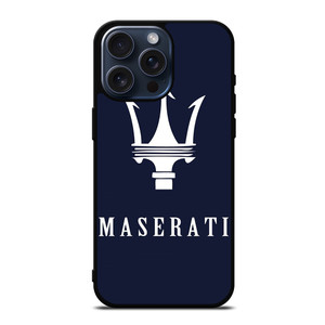 MASERATI FLAT LOGO iPhone 15 Pro Max Case Cover