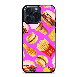 MCDONALD KAWAII FAST FOOD iPhone 15 Pro Max Case Cover