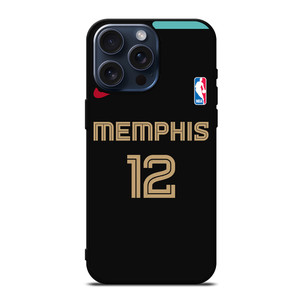 MEMPHIS GRIZZLIES JA MORANT NBA BASKETBALL iPhone 15 Pro Max Case Cover