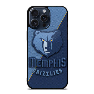 MEMPHIS GRIZZLIES NBA BASKETBALL LOGO iPhone 15 Pro Max Case Cover