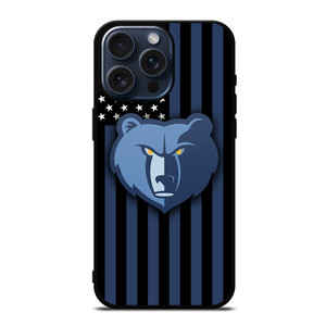 MEMPHIS GRIZZLIES NBA USA FLAG iPhone 15 Pro Max Case Cover