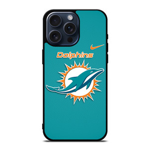 MIAMI DOLPHINS NFL FOOTBALL NIKE iPhone 15 Pro Max Case Cover MIAMI DOLPHINS NFL FOOTBALL NIKE iPhone 15 Pro Max Case Cover