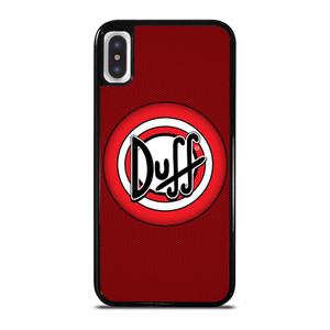 DUFF BEER THE SIMPSONS LOGO iPhone X / XS Case Cover