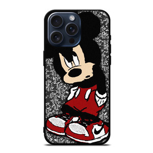 MIKCEY MOUSE DOPE AIR JORDAN iPhone 15 Pro Max Case Cover