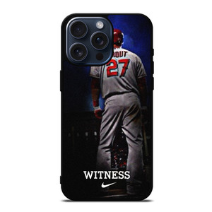 MIKE TROUT LOS ANGELES ANGELS MLB 2 iPhone 15 Pro Max Case Cover