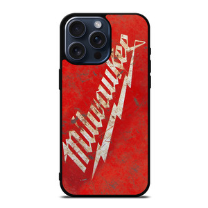 MILWAUKEE RUSTY LOGO iPhone 15 Pro Max Case Cover MILWAUKEE RUSTY LOGO iPhone 15 Pro Max Case Cover