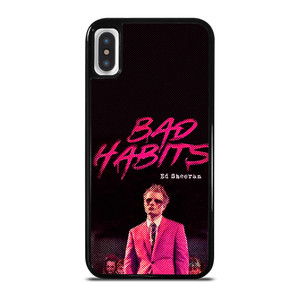 ED SHEERAN BAD HABITS iPhone X / XS Case Cover