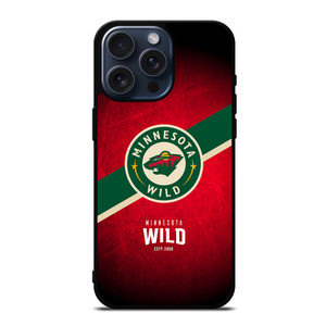 MINNESOTA WILD NHL HOCKEY iPhone 15 Pro Max Case Cover