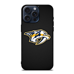 NASHVILLE PREDATORS HOCKEY NHL LOGO iPhone 15 Pro Max Case Cover