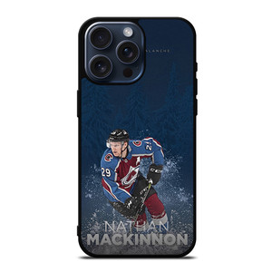 NATHAN MACKINNON COLORADO AVALANCHE NHL iPhone 15 Pro Max Case Cover