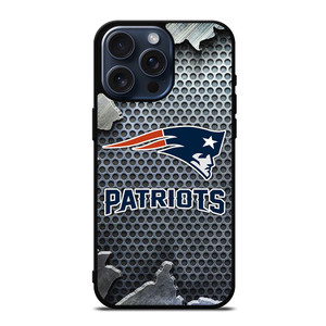 NEW ENGLAND PATRIOTS BROKEN METAL iPhone 15 Pro Max Case Cover NEW ENGLAND PATRIOTS BROKEN METAL iPhone 15 Pro Max Case Cover