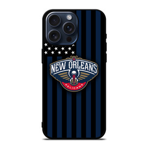 NEW ORLEANS NBA USA FLAG iPhone 15 Pro Max Case Cover NEW ORLEANS NBA USA FLAG iPhone 15 Pro Max Case Cover