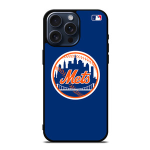 NEW YORK METS MLB LOGO iPhone 15 Pro Max Case Cover
