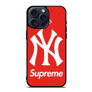 NEW YORK YANKEES SUPREME NEW ERA 2 iPhone 15 Pro Max Case Cover NEW YORK YANKEES SUPREME NEW ERA 2 iPhone 15 Pro Max Case Cover