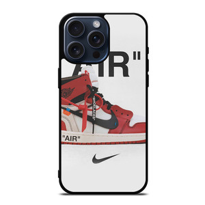 NIKE AIR JORDAN OFF WHITE SHOES iPhone 15 Pro Max Case Cover