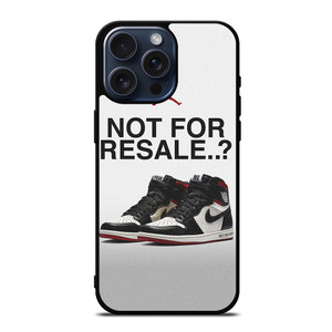 NIKE AIR JORDAN RETRO NOT FOR RESALE iPhone 15 Pro Max Case Cover NIKE AIR JORDAN RETRO NOT FOR RESALE iPhone 15 Pro Max Case Cover