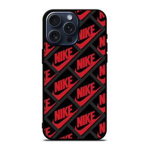 NIKE BOX BLACK PATTERN iPhone 15 Pro Max Case Cover NIKE BOX BLACK PATTERN iPhone 15 Pro Max Case Cover