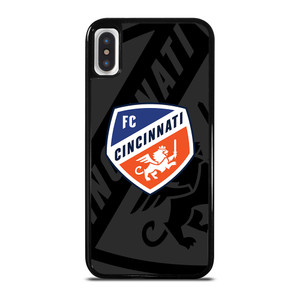 FC CINCINNATI MLS BLACK iPhone X / XS Case Cover