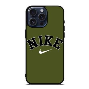 NIKE SWOOSH VINTAGE ARMY iPhone 15 Pro Max Case Cover