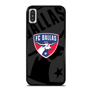 FC DALLAS MLS BLACK iPhone X / XS Case Cover