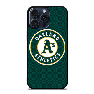 OAKLAND ATHLETICS MLB BASEBALL LOGO iPhone 15 Pro Max Case Cover OAKLAND ATHLETICS MLB BASEBALL LOGO iPhone 15 Pro Max Case Cover