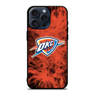 OKLAHOMA CITY THUNDERS BASKETBALL NBA FIRE iPhone 15 Pro Max Case Cover OKLAHOMA CITY THUNDERS BASKETBALL NBA FIRE iPhone 15 Pro Max Case Cover
