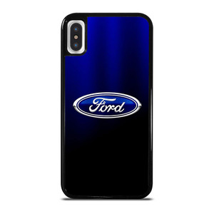FORD CAR BLUE LOGO iPhone X / XS Case Cover FORD CAR BLUE LOGO iPhone X / XS Case Cover