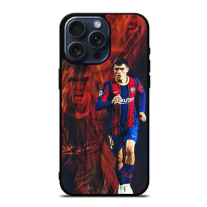 PEDRI BARCELONA FC iPhone 15 Pro Max Case Cover