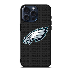 PHILADELPHIA EAGLES FOOTBALL TEXT iPhone 15 Pro Max Case Cover