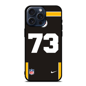 PITTSBURGH STEELERS JOE HAEG 73 NFL NIKE iPhone 15 Pro Max Case Cover
