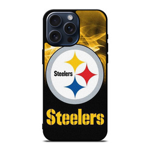 PITTSBURGH STEELERS NFL FIRE iPhone 15 Pro Max Case Cover PITTSBURGH STEELERS NFL FIRE iPhone 15 Pro Max Case Cover