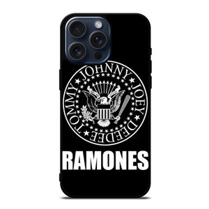 RAMONES ROCK BAND LOGO iPhone 15 Pro Max Case Cover