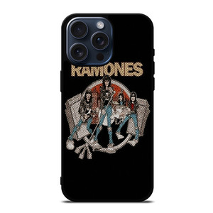 RAMONES ROCK BAND ROAD TO RUIN iPhone 15 Pro Max Case Cover