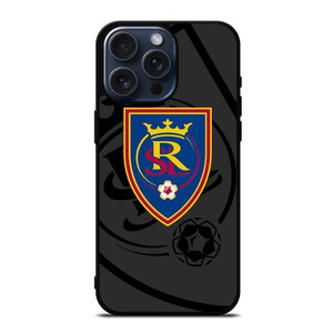 REAL SALT LAKE MLS BLACK iPhone 15 Pro Max Case Cover