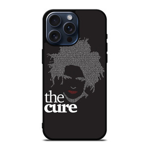 ROBERT SMITH THE CURE TYPOGRAPHY iPhone 15 Pro Max Case Cover ROBERT SMITH THE CURE TYPOGRAPHY iPhone 15 Pro Max Case Cover
