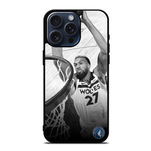 RUDY GOBERT MINNESOTA TIMBERWOLVES iPhone 15 Pro Max Case Cover