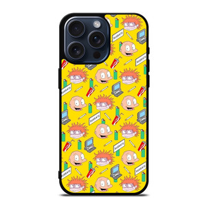 RUGRATS CARTOON PATTERN iPhone 15 Pro Max Case Cover