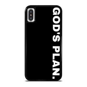 GODS PLAN DRAKE RAPPER iPhone X / XS Case Cover