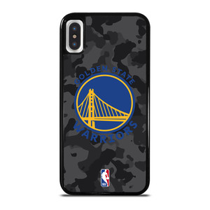 GOLDEN STATE WARRIORS BLACK CAMO iPhone X / XS Case Cover