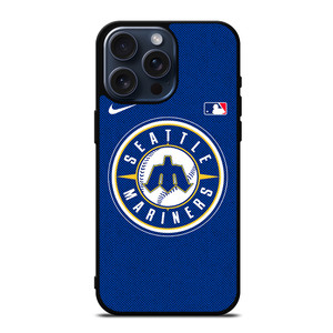 SEATTLE MARINERS MLB BASEBALL LOGO iPhone 15 Pro Max Case Cover