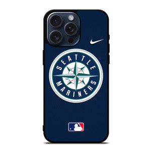 SEATTLE MARINERS MLB BASEBALL NIKE iPhone 15 Pro Max Case Cover