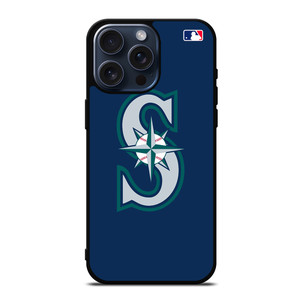 SEATTLE MARINERS MLB LOGO iPhone 15 Pro Max Case Cover