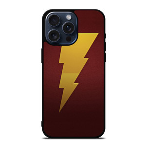 SHAZAM SUPERHERO SYMBOL iPhone 15 Pro Max Case Cover SHAZAM SUPERHERO SYMBOL iPhone 15 Pro Max Case Cover