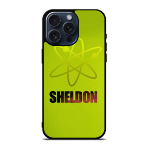 SHELDON COOPER BIG BANG THEORY LOGO iPhone 15 Pro Max Case Cover